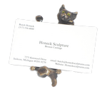 Business Card Cat